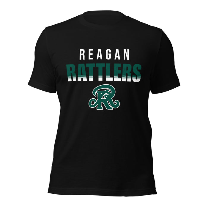 Reagan High School Rattlers Black Premium Unisex T-shirt 024