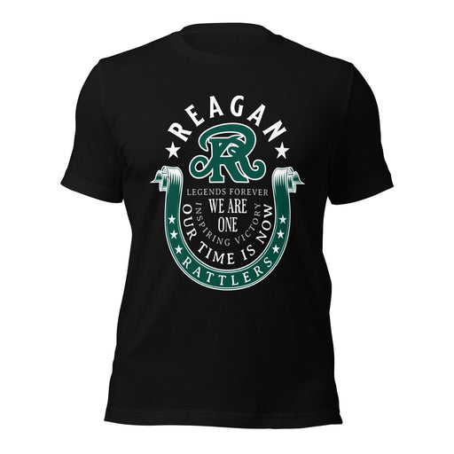 Reagan High School Rattlers Black Premium Unisex T-shirt 229