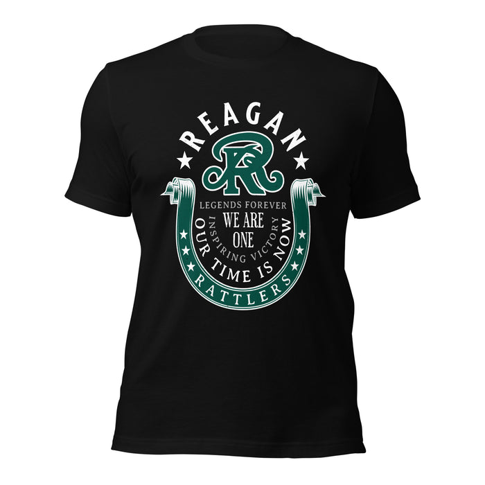 Reagan High School Rattlers Black Premium Unisex T-shirt 229