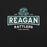 Close-up view of Reagan High School Rattlers Black Premium Unisex T-shirt 202
