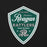 Close-up view of Reagan High School Rattlers Black Premium Unisex T-shirt 225