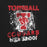 Close-up view of Tomball High School Cougars Black Premium Unisex T-shirt 205