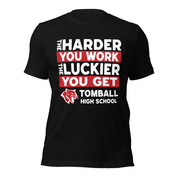 Tomball High School Cougars Black Premium Unisex T-shirt 238