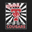 Close-up view of Tomball High School Cougars Black Premium Unisex T-shirt 226