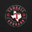 Close-up view of Tomball High School Cougars Black Premium Unisex T-shirt 214