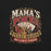 Close-up view of Mama's Poker Premium Unisex T-shirt 229