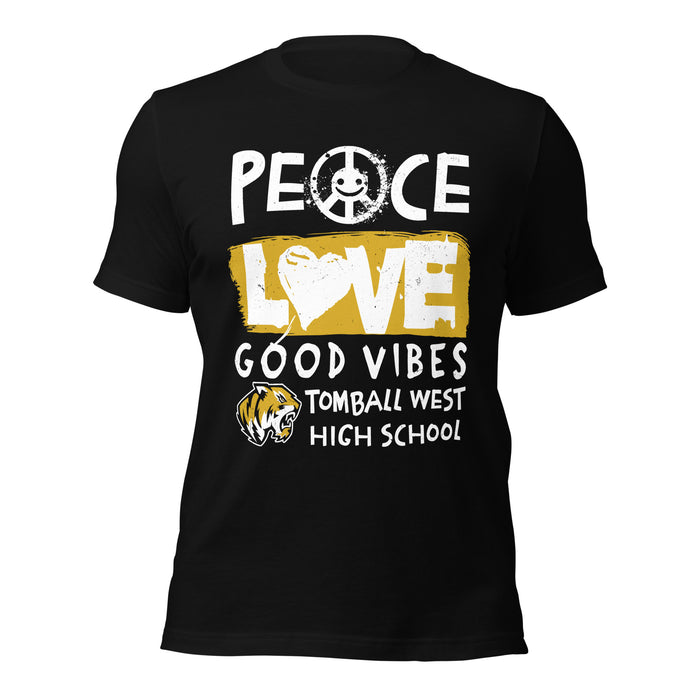 Tomball West High School Tigers Black Premium Unisex T-shirt 003