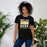Woman wearing Tomball West High School Tigers Black Premium Unisex T-shirt 231