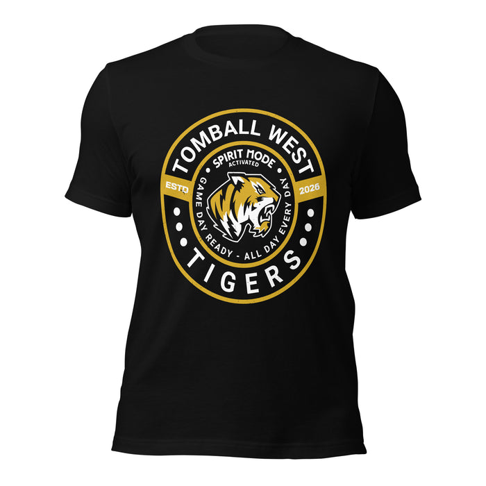 Tomball West High School Tigers Black Premium Unisex T-shirt 239