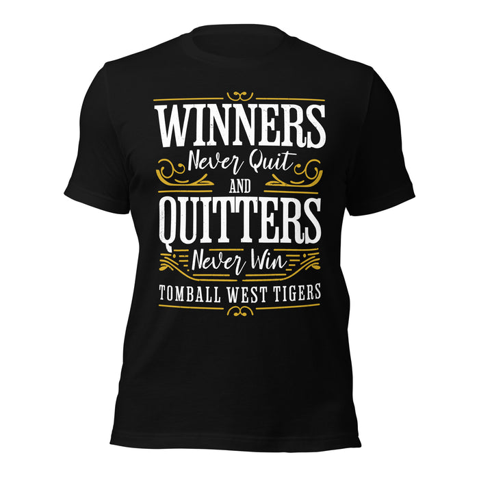 Tomball West High School Tigers Black Premium Unisex T-shirt 237