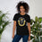 Woman wearing Tomball West High School Tigers Black Premium Unisex T-shirt 229