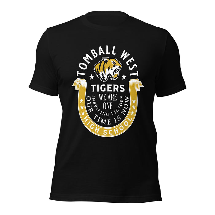 Tomball West High School Tigers Black Premium Unisex T-shirt 229