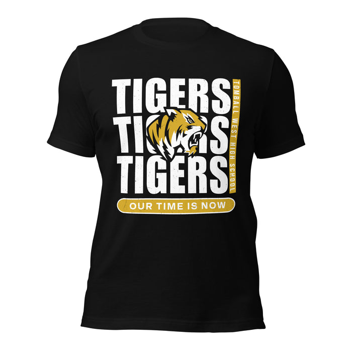 Tomball West High School Tigers Black Premium Unisex T-shirt 235