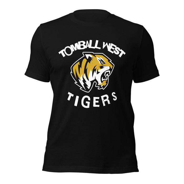 Tomball West High School Tigers Black Premium Unisex T-shirt 228