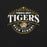 Close-up view of Tomball West High School Tigers Black Premium Unisex T-shirt 211