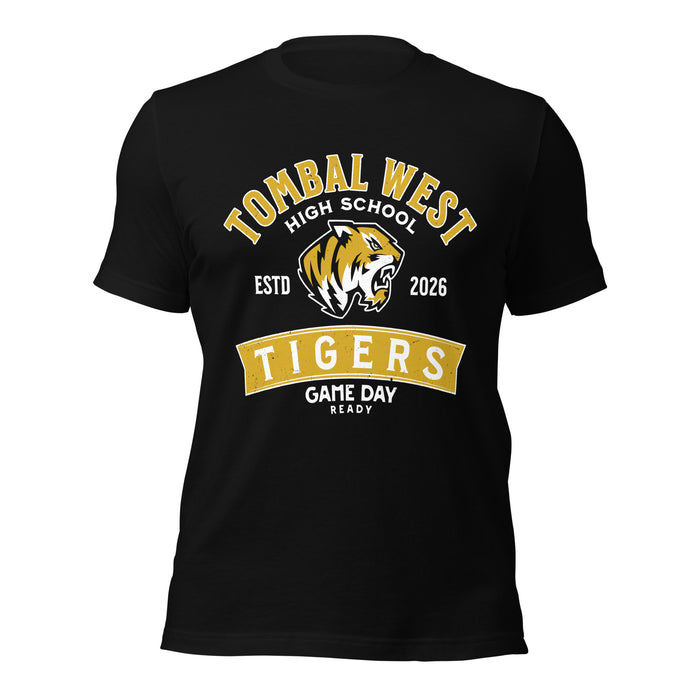 Tomball West High School Tigers Black Premium Unisex T-shirt 221