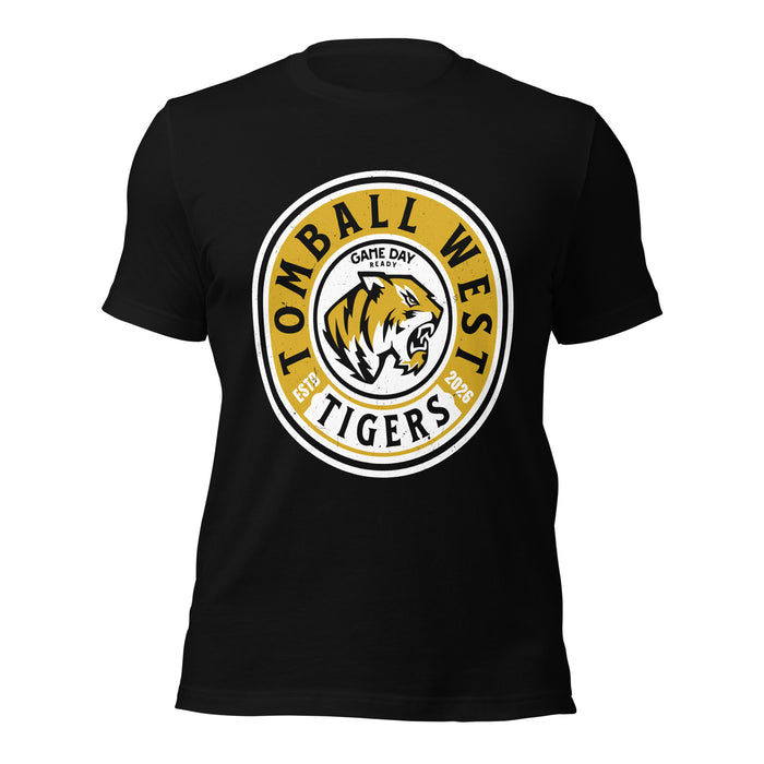 Tomball West High School Tigers Black Premium Unisex T-shirt 220