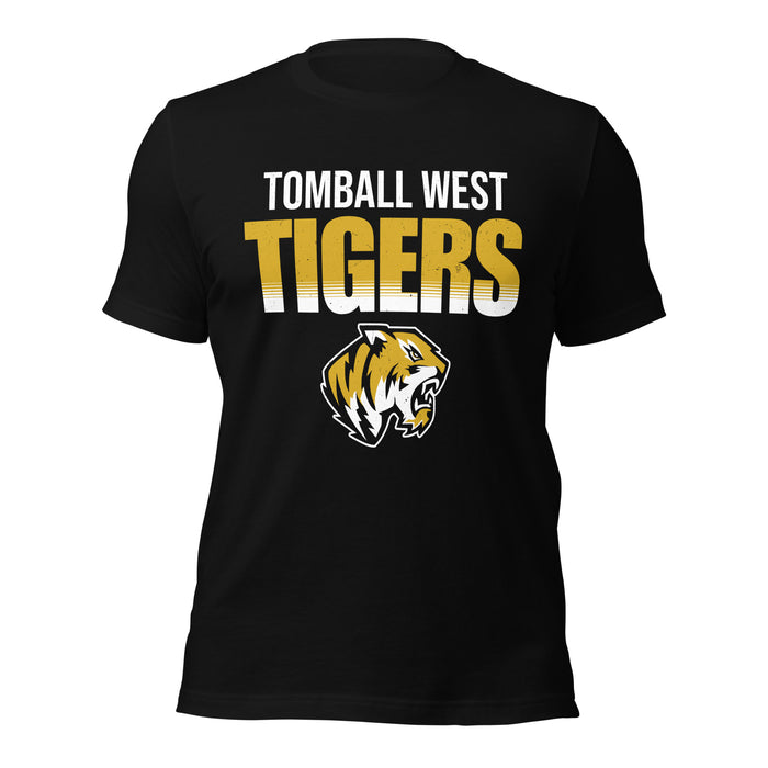 Tomball West High School Tigers Black Premium Unisex T-shirt 024