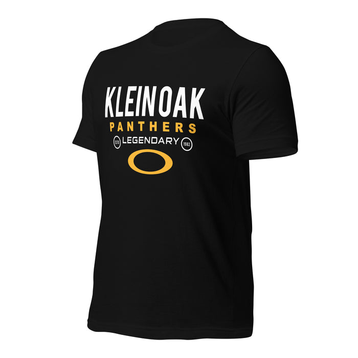 Klein Oak High School Panthers Premium Black Unisex T-shirt 03