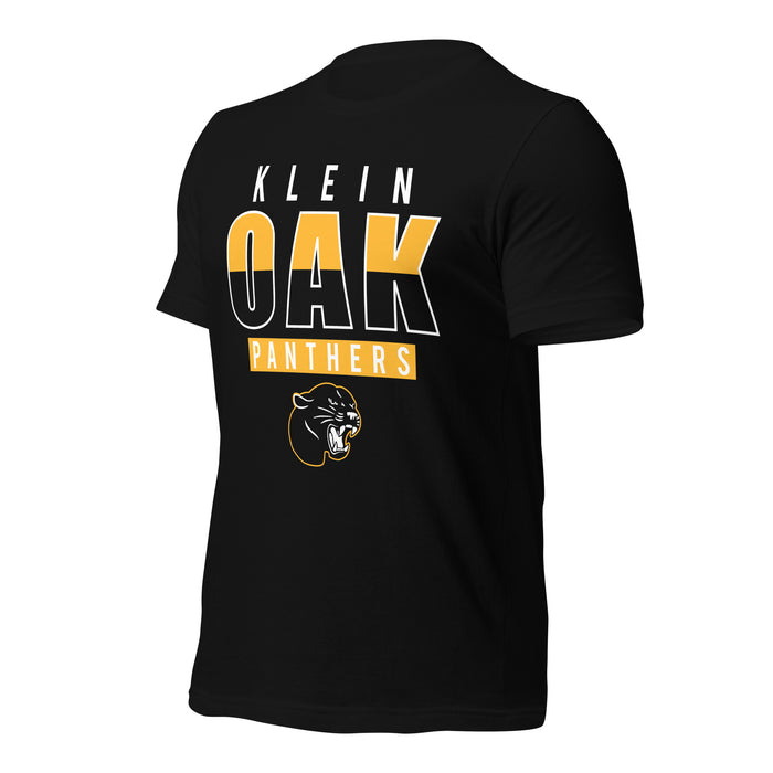 Klein Oak High School Panthers Premium Black Unisex T-shirt 23