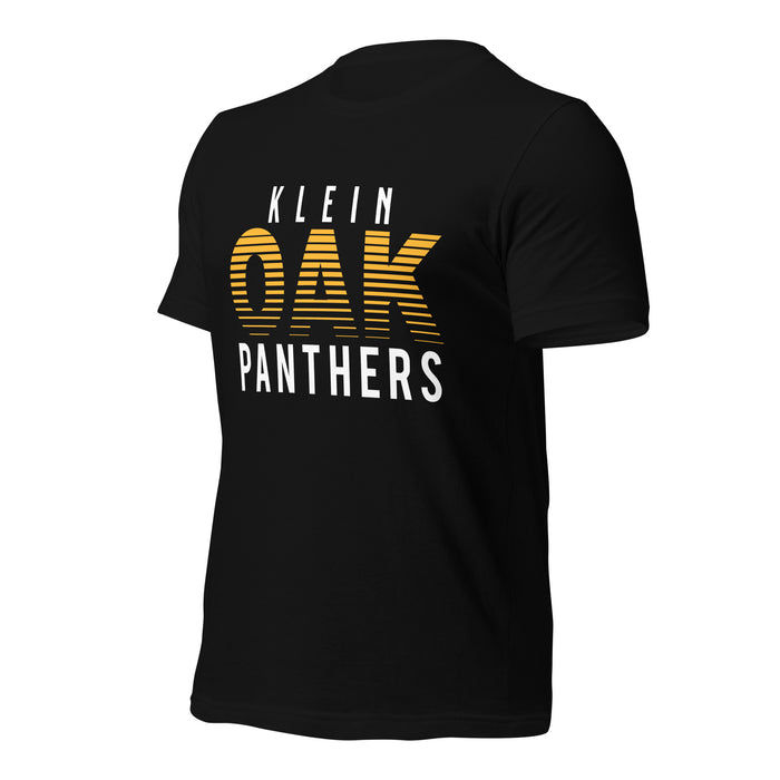 Klein Oak High School Panthers Premium Black Unisex T-shirt 24