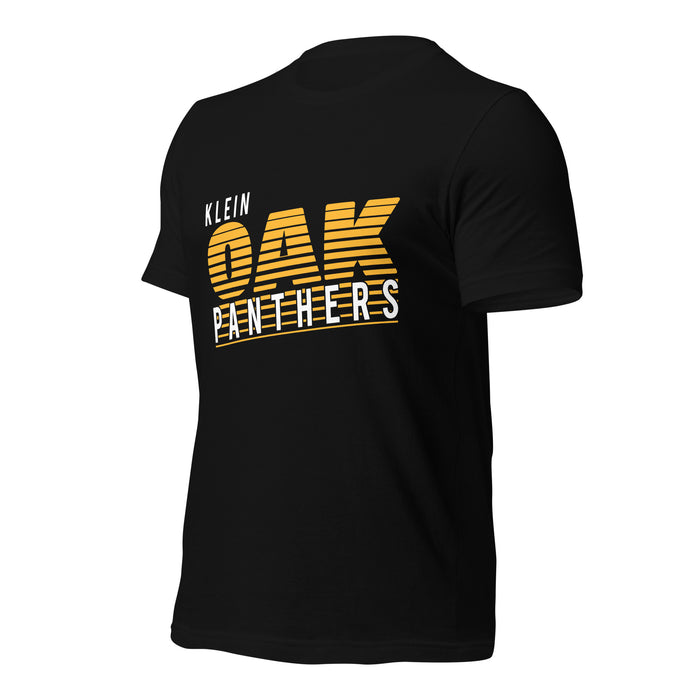 Klein Oak High School Panthers Premium Black Unisex T-shirt 32