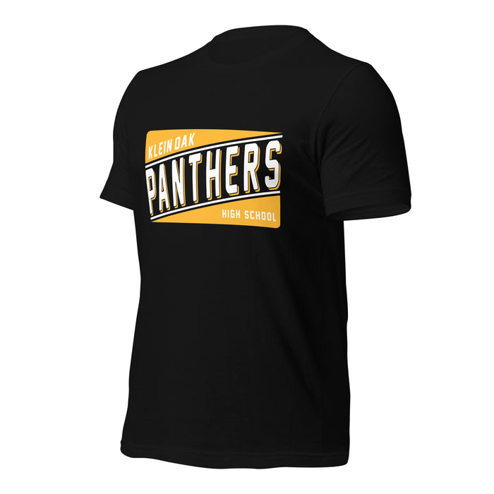 Klein Oak High School Panthers Premium Black Unisex T-shirt 84