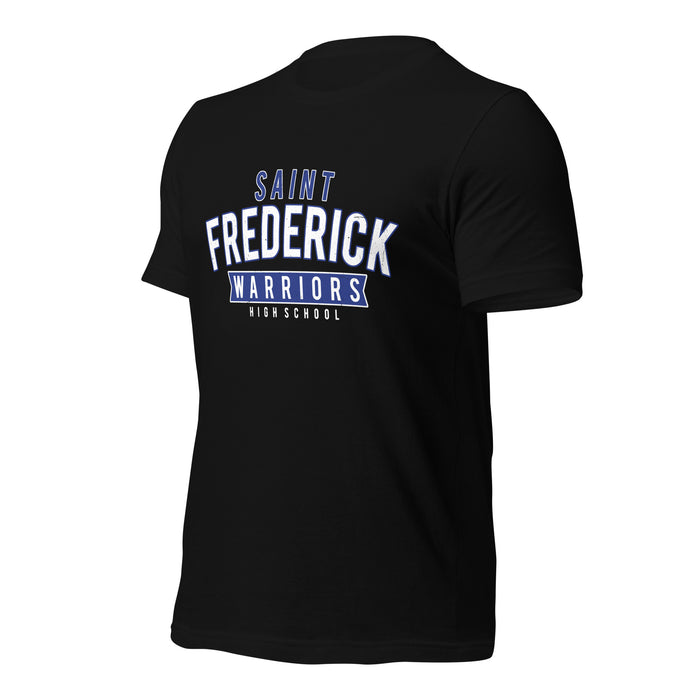 St. Frederick High School Warriors Black Premium Unisex T-shirt 021a