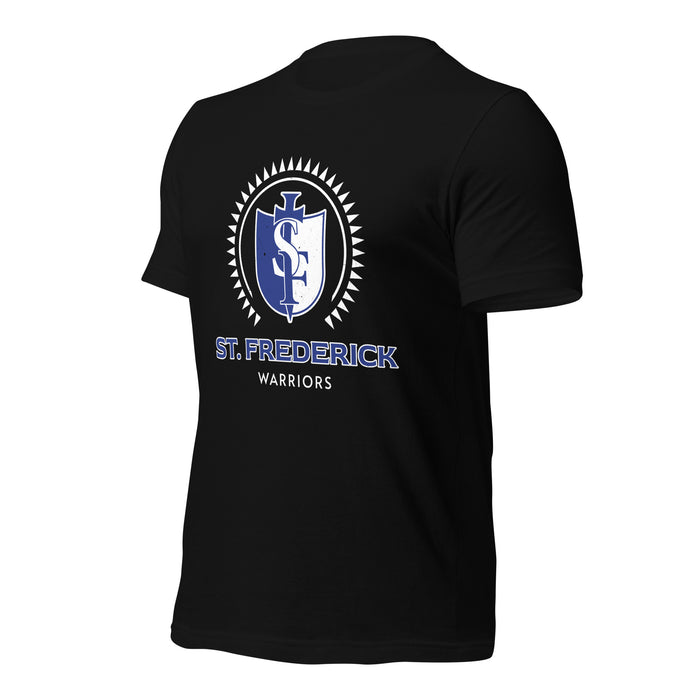 St. Frederick High School Warriors Black Premium Unisex T-shirt 226a