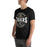 Man wearing Conroe High School Tigers Black Premium Unisex T-shirt 218