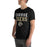 Man wearing Conroe High School Tigers Black Premium Unisex T-shirt 017