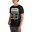 Man wearing Conroe High School Tigers Black Premium Unisex T-shirt 001