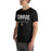 Man wearing Conroe High School Tigers Black Premium Unisex T-shirt 003