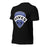 Profile view of Hebron High School Hawks Black Premium Unisex T-shirt 221
