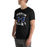 Man wearing Hebron High School Hawks Black Premium Unisex T-shirt 228