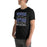 Man wearing Hebron High School Hawks Black Premium Unisex T-shirt 237