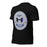 Profile view of Hebron High School Hawks Black Premium Unisex T-shirt 215