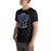 Man wearing Hebron High School Hawks Black Premium Unisex T-shirt 213