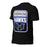 Profile view of Hebron High School Hawks Black Premium Unisex T-shirt 001