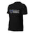Profile view of Hebron High School Hawks Black Premium Unisex T-shirt 200