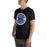 Man wearing Hebron High School Hawks Black Premium Unisex T-shirt 203