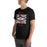 Man wearing Lake Travis High School Cavaliers Black Premium Unisex T-shirt 210