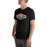 Man wearing Lake Travis High School Cavaliers Black Premium Unisex T-shirt 009