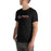 Man wearing Langham Creek High School Lobos Black Premium Unisex T-shirt 200