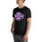 Man wearing Morton Ranch High School Mavericks Premium Black Unisex T-shirt 011