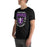 Man wearing Morton Ranch High School Mavericks Premium Black Unisex T-shirt 204