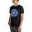 Man wearing New Caney High School Eagles Black Premium Unisex T-shirt 224