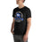 Man wearing New Caney High School Eagles Black Premium Unisex T-shirt 206