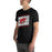 Man wearing Odessa High School Bronchos Black Premium Unisex T-shirt 223