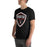 Man wearing Porter High School Spartans Black Premium Unisex T-shirt 225